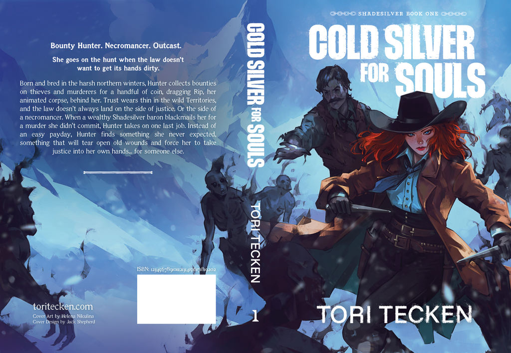 COVER REVEAL – COLD SILVER FOR SOULS by TORI TECKEN